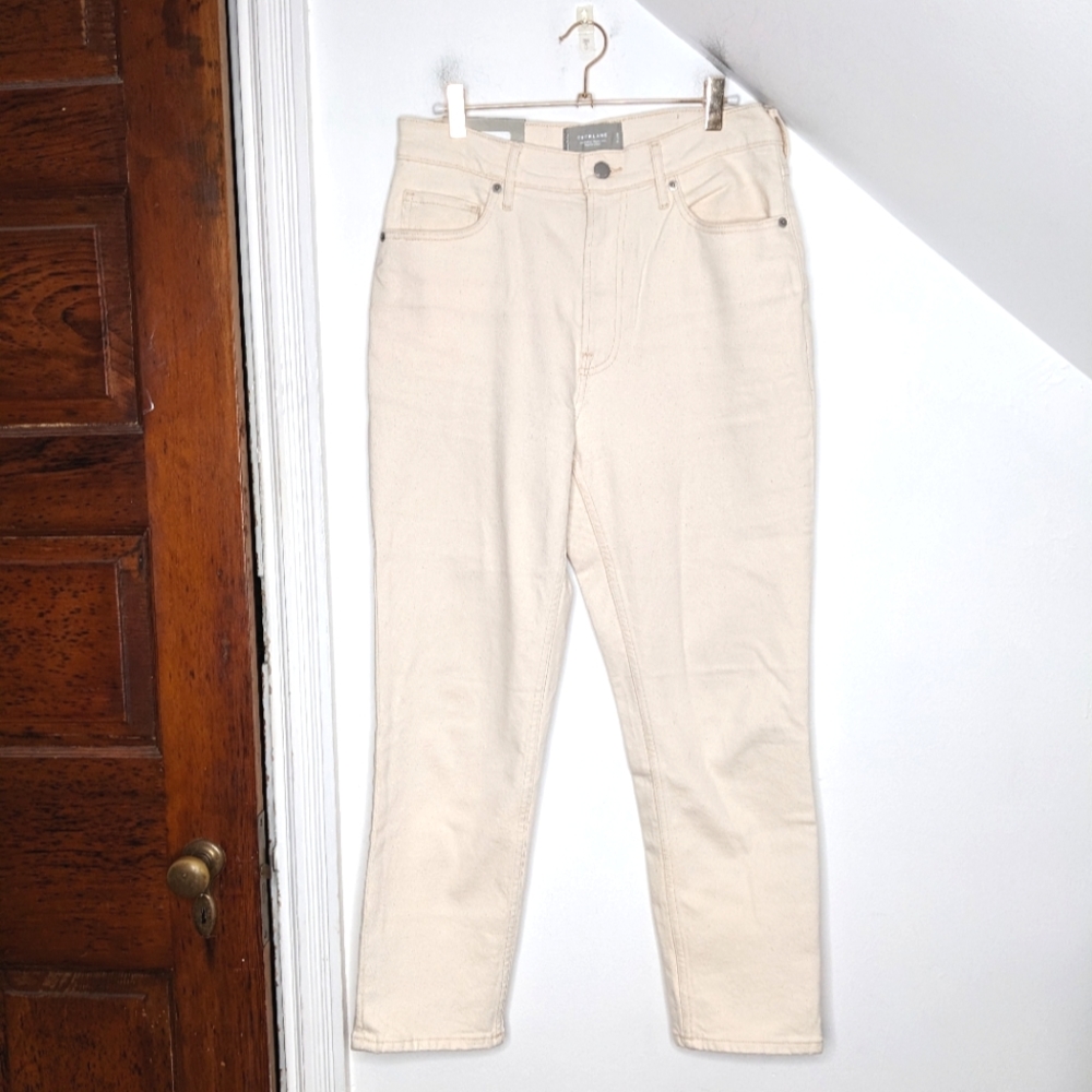 Women's Cream Jeans